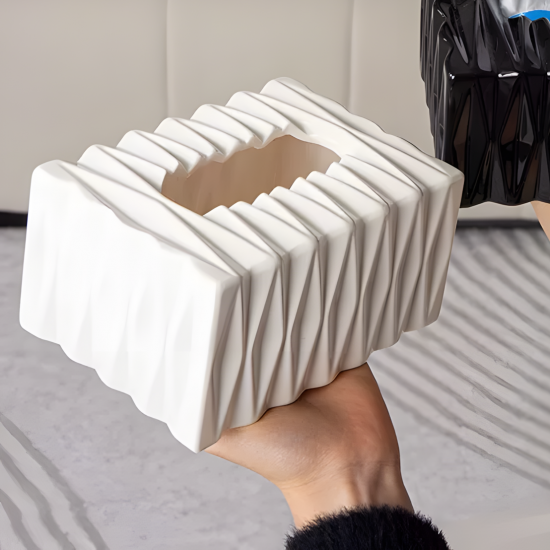 Porcelain Tissue Box